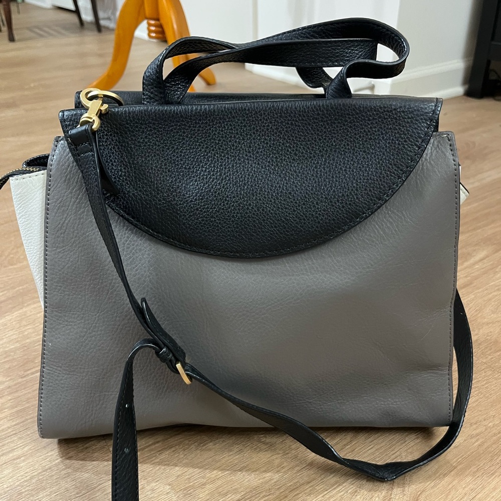Kate Spade Black and Gray Crossbody Bag